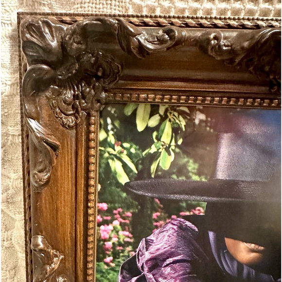 Victorian Ornate 3D Photo  Picture Frame Dark Brown Wood  Wall Mounted 11x13 - Picture 7 of 16